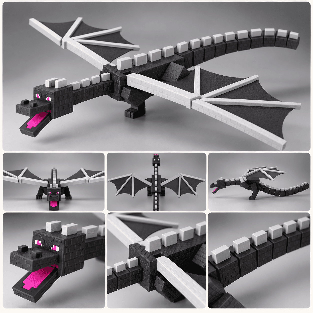 Dragão Ender Articulado Minecraft — foto 2
