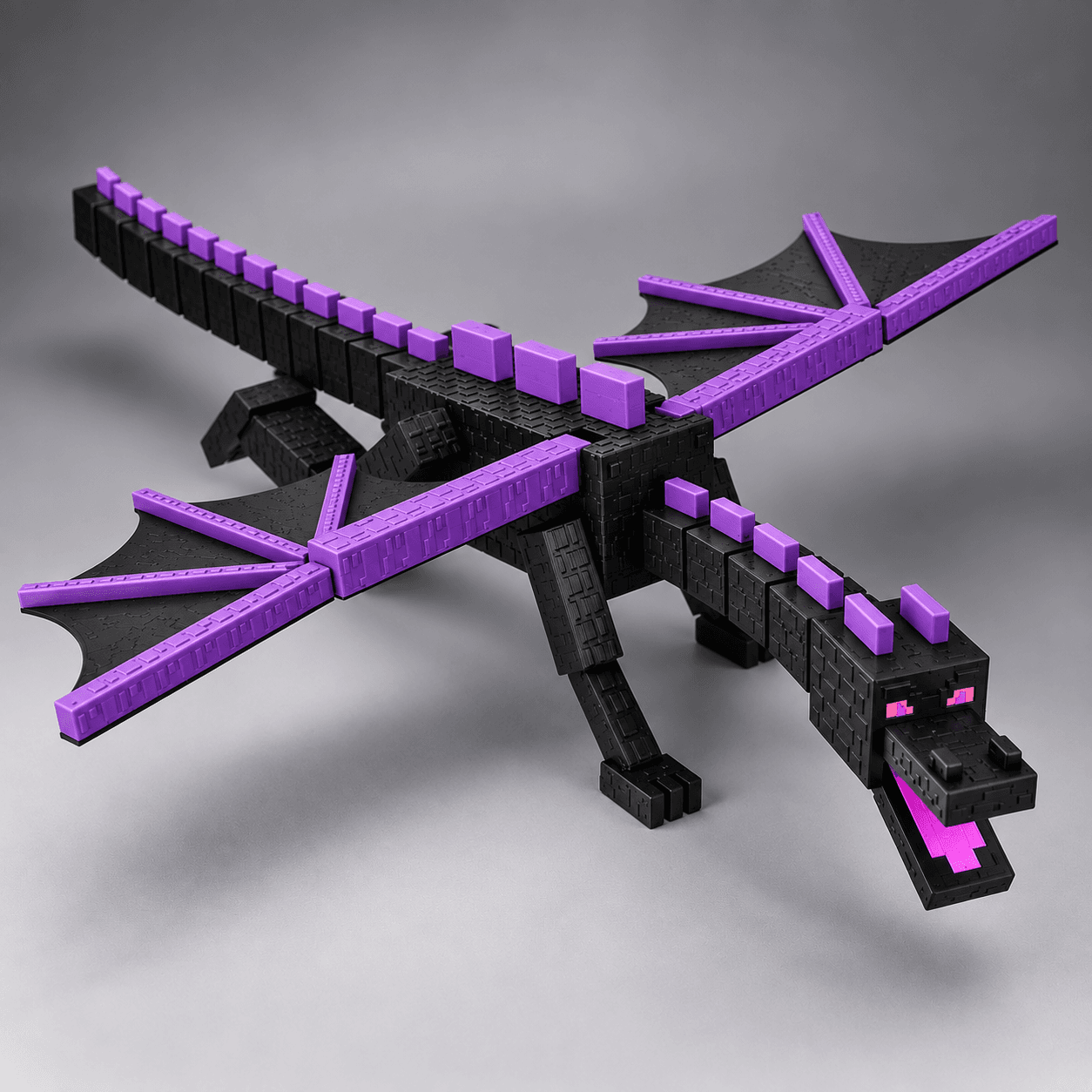 Dragão Ender Articulado Minecraft — foto 3