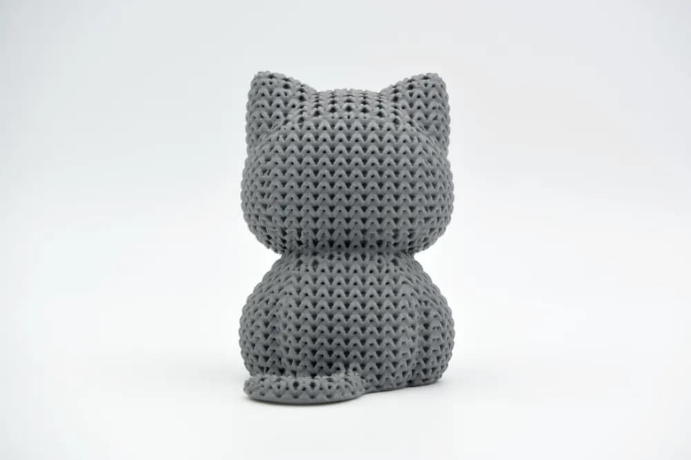 Gatinho Tricô Decorativo - 6cm — foto 3