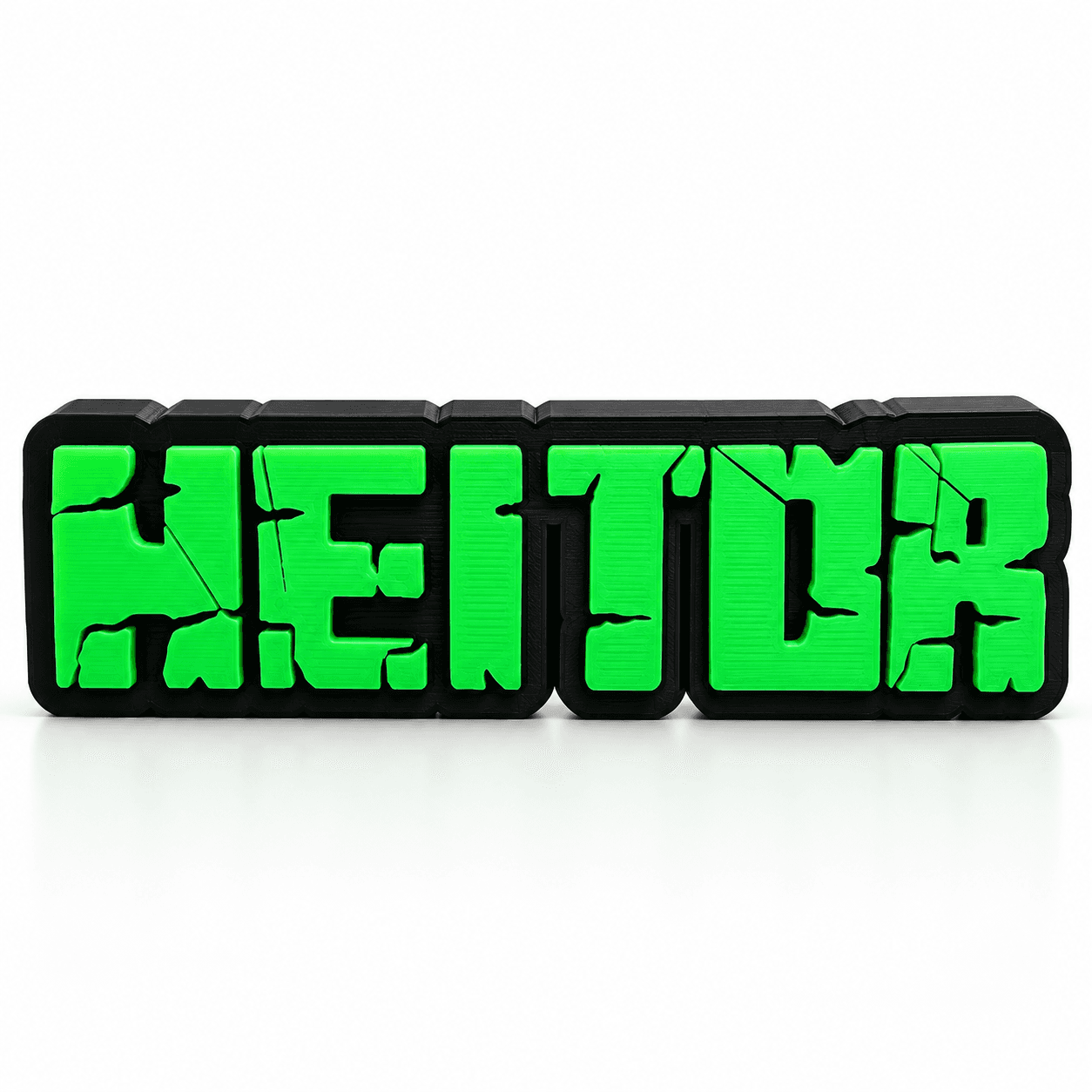 Letreiro Personalizado Estilo Minecraft — foto 2